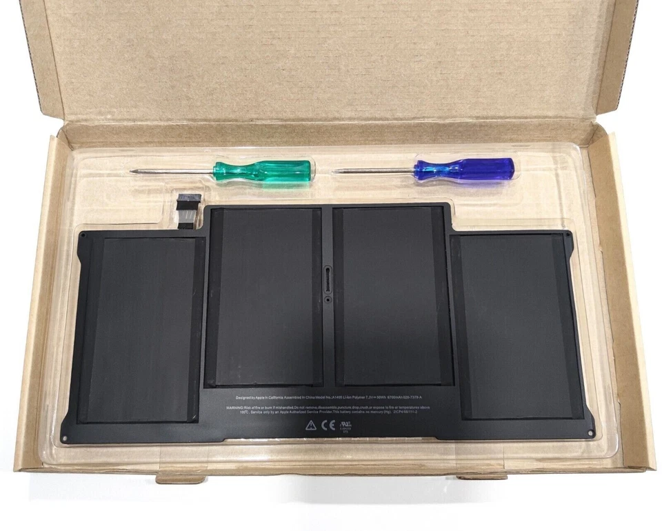 Batería A1466 A1405 para MacBook Air 13"" A1369 A1496 A1377 2013 2014 2015 2017 Foto 1 de 4