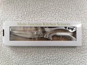 Tijeras de cocina de acero inoxidable de alta resistencia para carne pescado hueso de pollo - Imagen 1 de 5