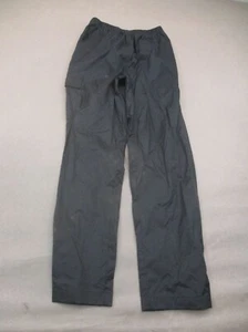 Columbia Size M (10-12) Kids Unisex BLK 100% Nylon Stretch Waist Rain Jacket 477 - Picture 1 of 9