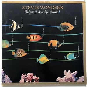 STEVIE WONDER ´S ORIGINAL MUSIQUARIUM I - 2x LP- Embossed Cover - MOTOWN Germany - Foto 1 di 5