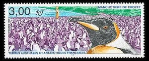 TAAF/FSAT FRENCH ANTARCTIC TERR. ANIMAL BIRD PENGUIN MNH issue 1999 #247 Mi 390 - Picture 1 of 1