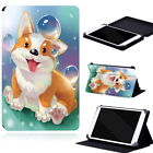Printed Pu Leather Stand Cover Case For Apple Ipad 56789/Air 123/Mini123456+Pen