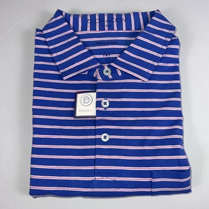NEW B. DRADDY Men’s Medium Pima Cotton Stretch Golf Polo w/Pocket ✅ NWT - Picture 1 of 5