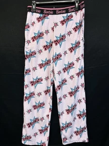 Barbie Pyjamahose Damen Größe Small Schlaf Lounge Fleece Barbiecore Rosa Neu ohne Etikett - Bild 1 von 13