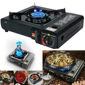 FORNELLO PER CAMPEGGIO BARCA FESTE PORTATILE A GAS BUTANO FORNELLETTO DA CUCINA - Foto 1 di 4