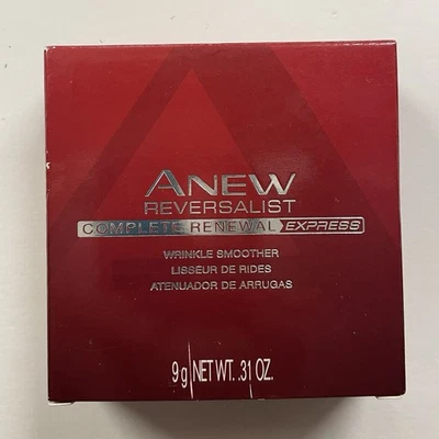NIB Avon Anew Reversalist Complete Renewal Express Wrinkle Smoother 0.31 oz - image 1 of 4