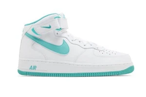 Nike Air Force 1 Mid '07 Para hombres Talla 14 Blanco/Jade Transparente DV0806-102 - Imagen 1 de 5
