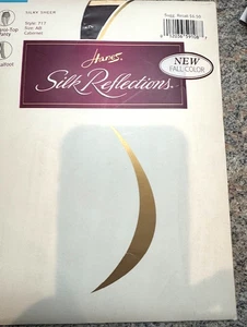 Pantimedias Hanes Silk Reflections talla AB Control-Top Cabernet 778 nuevas sin etiquetas envío gratuito - Imagen 1 de 4