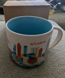Starbucks Atlanta You Are Here Coffee Mug 2012 City Collection Cup New In Box - Picture 1 of 4