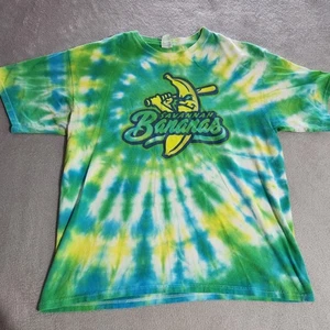 Camiseta Savannah Bananas Logo Para Hombre Talla XL Tie Dye Béisbol Georgia Verde Azul - Imagen 1 de 9