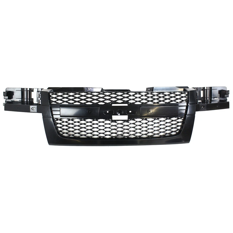 Grille Assembly For 2004-2012 Chevrolet Colorado With Emblem Provision Dark Gray Foto 1 de 4