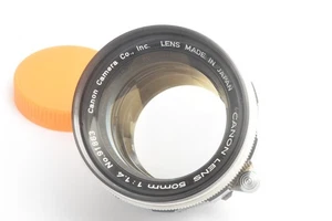 Lente Canon 50 mm/F1,4 Leica 39 mm LTM 173-112-2 #91863 mtd 250927 - Imagen 1 de 7