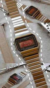 Radiance – Modified Watch Based on Casio A700 – Slim Digital Red Display Gift - Picture 1 of 11