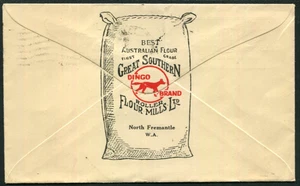 Australia KGV Advert cover 'Great Southern Roller Flour Mills Ltd' 28FEB33 - Picture 1 of 2