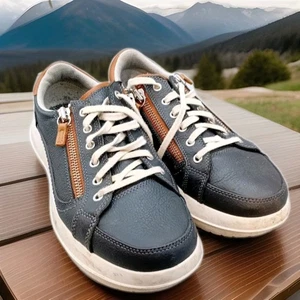 Kybun Suiza Carouge 20 Grafito Entrenadores Zapatos Para Hombres Reino Unido Talla 8.5 Con Cordones - Imagen 1 de 8