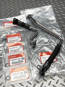Honda VTR1000 RC51 SP2 2002 / Engine Oil Cooler / Lines Hoses / X2 SET / Genuine - Picture 1 of 9