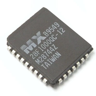 [4pcs] MX28F1000QC-12 1Mbit Flash Memory PLCC32 - Image 1 of 2