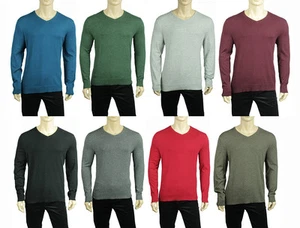 NUEVO SUÉTER SUÉTER LIGERO CUELLO EN V ALFANI AJUSTE REGULAR PARA HOMBRE $60 - Imagen 1 de 28