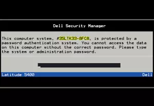 8FC8 Admin Unlock Bios Mot de passe Dell Latitude Inspiron Optiplex Precision Vostro - Photo 1 sur 1