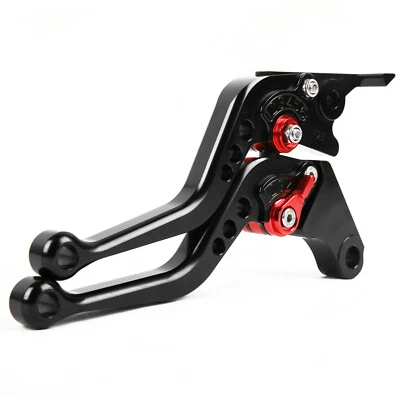 Palancas de embrague de freno CNC cortas negras 2018 para Honda CBR300R/GROM/CB500F 2014-2020 Foto 1 de 4