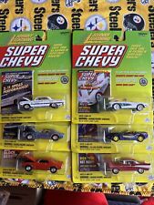 Johnny Lightning Super Chevy BEL AIR Camaro Corvette Impala Lot Of 6