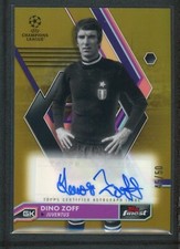 2023 DINO ZOFF 45/50 AUTO TOPPS FINEST UEFA CHAMPIONS LEAGUE AUTOGRAPHS