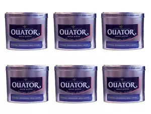 6 x OUATOR CHROME Coton à lustrer 75 gr - Chrome, Aluminium, Inox, Zamak - Bild 1 von 2