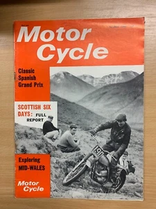 MOTOR CYCLE UK MAGAZINE #3282 12 MAY 1966 - SCOTTISH SIX DAYS (LL) - Imagen 1 de 9