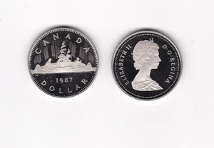 Canada : Dollar 1987 Proof - Imagen 1 de 1