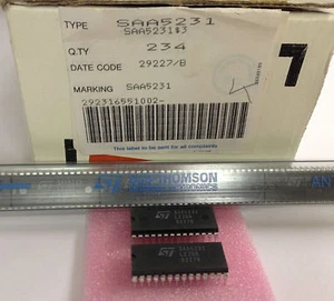 3 pieces SAA5231 DATA SLICER FOR TELETEXT PROCESSOR DIP28 STM NEW ~ - Picture 1 of 7