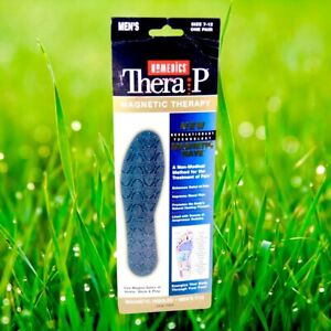HoMedics Thera P Magnetic Therapy Insoles Men’s Black Size 7-12