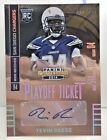 Tevin Reese 2014 Panini Contenders Playoff Ticket RC Autogramm Auto #' D 20/199