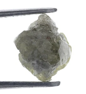 Raw Green Grey Color 1.89 Ct Earth Mined Natural Loose Rough Diamond - Picture 1 of 2