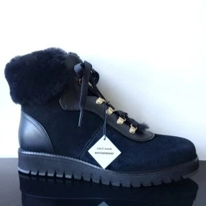 Stivali Cole Haan donna ZeroGrand Explore Upstate impermeabili in shearling originali - Foto 1 di 13