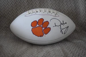 DABO SWINNEY CLEMSON TIGERS SIGNED LOGO FOOTBALL W/COA - Picture 1 of 4