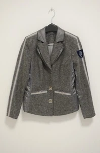 Sportalm Blazer Jacket Wool Grey Size 40 - Picture 1 of 10