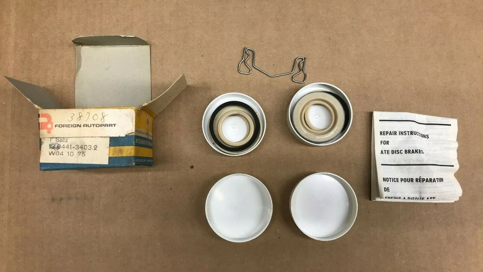 Audi 100LS Volkswagen K70 Front Brake Caliper Kit  34mm  ATE  1970 1971 1972 - Image 1 of 1