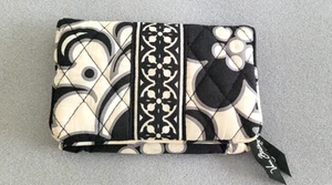 Portafoglio/borsa cambio VERA BRADLEY notte e giorno con chiusura a bacio modello trapuntato-ritirato - Foto 1 di 7