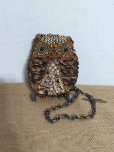 Bolso Cartera Mary Frances What A Hoot Owl Cuentas - Imagen 1 de 21