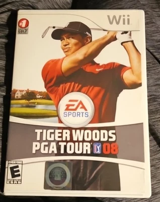 Juego de golf Tiger Woods PGA Tour 08 Nintendo Wii 2008 con manual Foto 1 de 4