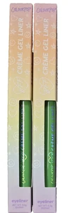Colourpop Chrome Creme Gel Eyeliner in WILD IDEA 0.2g / 0.01 oz 2 COUNT - Picture 1 of 3