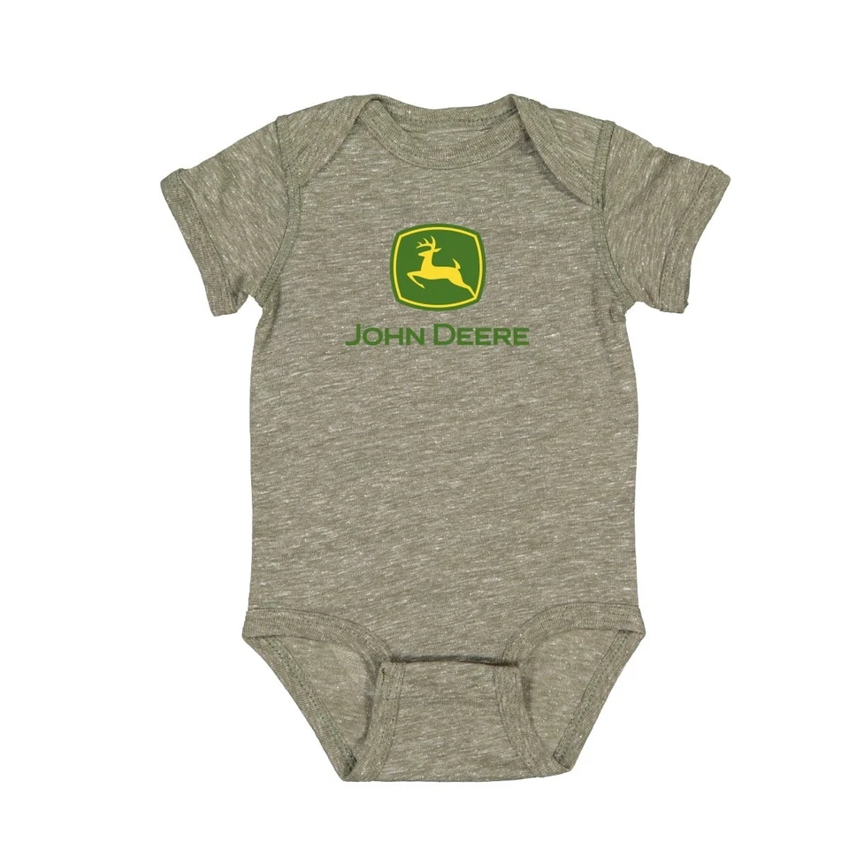 LP88593 - Body infantil John Deere oliva 6M Foto 1 de 1
