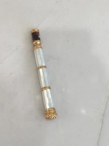 Antique Mother of Pearl Opera Glass Holder Lorgnette - Imagen 1 de 8