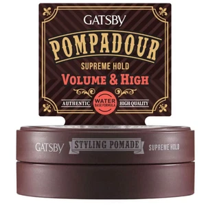 GATSBY Styling Pomade Supreme Hold 75 g | Cera para cabello de sujeción fuerte para hombres - Imagen 1 de 8