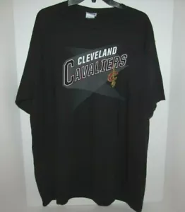 Cleveland Cavaliers NBA Black 100% Cotton T-Shirt Men's Size XXL - Picture 1 of 4