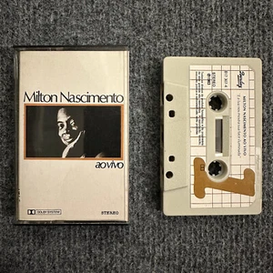 Milton Nascimento Ao Vivo Vintage Brazilian Cassette Tape 1983 Barclay MPB - Picture 1 of 4