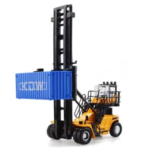 1:50 Alloy Diecast Container Stacker Model Stacker Truck Car Kids Toys Gifts - Picture 1 of 13