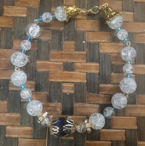 VALENTINO Bracciale con perline in vetro