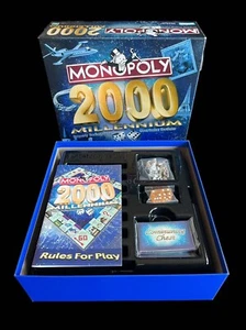 Monopoly 2000 Millennium Property Trading Game from Parker Brothers (open-box) - Picture 1 of 7