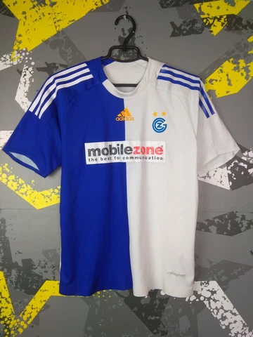 Grasshoppers Home football shirt 2008 - 2009 Adidas 093592 Young Size L ig93 Cover